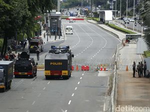 Massa Demo Kedubes Prancis Siang Ini, 1.000 Personel Polisi Disiagakan