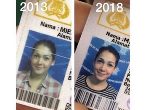 Seperti Ini Wajah Asli 7 Artis Indonesia di Foto KTP dan SIM