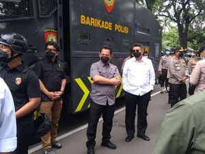 Kabareskrim hingga Kabaintelkam Pantau Demo Buruh di Patung Kuda Kabareskrim hingga Kabaintelkam Pantau Demo Buruh di Patung Kuda