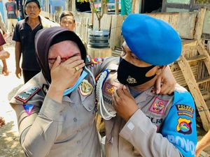 2 Polisi Terkena Lemparan Batu di Bima Membaik, Kepala Dijahit