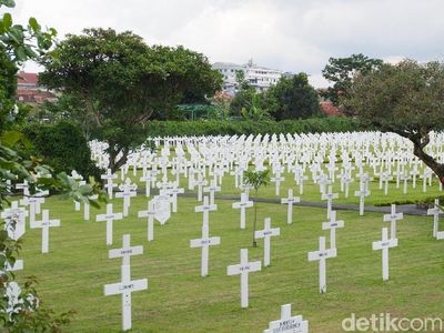 Foto Makam Ereveld di Bandung, Tidak Seram Malah Instagramable