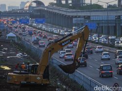 Sejumlah Titik di Tol Jakarta Macet Pagi Ini