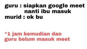 Meme Sekolah Online, Bikin Ngakak sambil Bilang Bener Banget