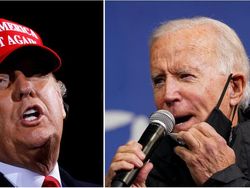 Trump vs Joe Biden Saling Serang di Media Sosial