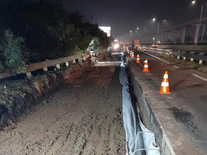 Libur Panjang Usai, Jasa Marga Lakukan Perbaikan Jalan Tol Jagorawi