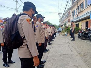 Bantu Amankan Aksi Massa di Makassar, Polres Gowa Kirim Bantuan Personel Bantu Amankan Aksi Massa di Makassar, Polres Gowa Kirim Bantuan Personel