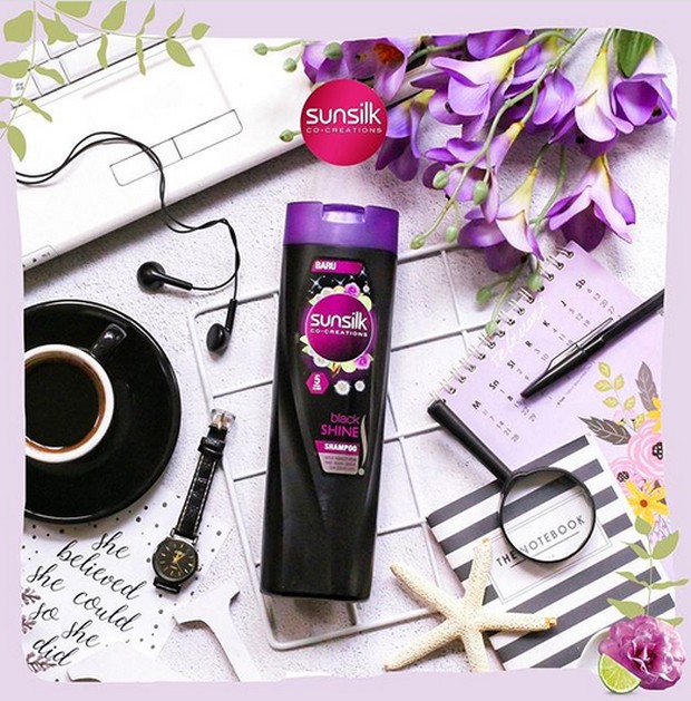 rambut hitam/instagram.com/sunsilkid tak terhentikan