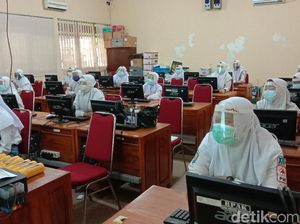 SMKN 1 Kudus Mulai Simulasi Sekolah Tatap Muka, Seperti Apa Suasananya?