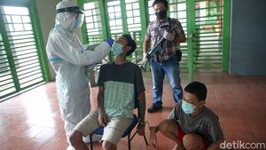 Tahanan di Bekasi Jalani Tes Swab Guna Cegah Corona