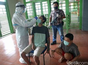 Tahanan di Bekasi Jalani Tes Swab Guna Cegah Corona