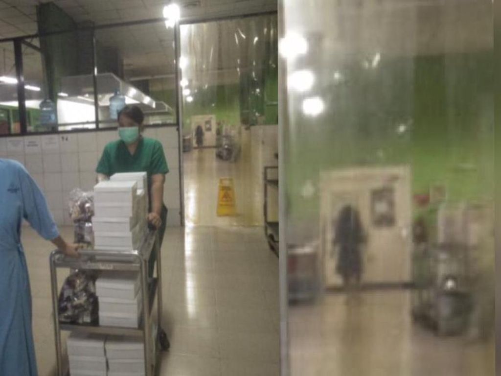 Viral Foto Sosok Hitam Saat Perawat COVID-19 Jaga Malam di RS Viral Foto Sosok Hitam Saat Perawat COVID-19 Jaga Malam di RS