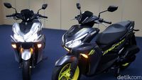 Ini Wajah Baru Yamaha Aerox 155 Connected