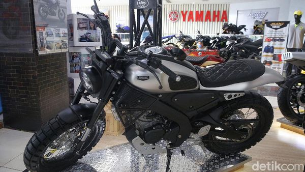 Gahar! Yamaha XSR155 Bergaya Scrambler