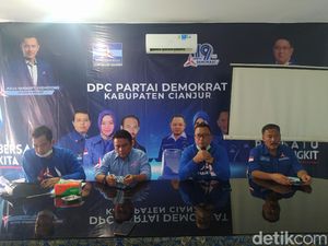 Dukung Paslon Lain, 3 Pengurus Demokrat Cianjur Terancam Dipecat