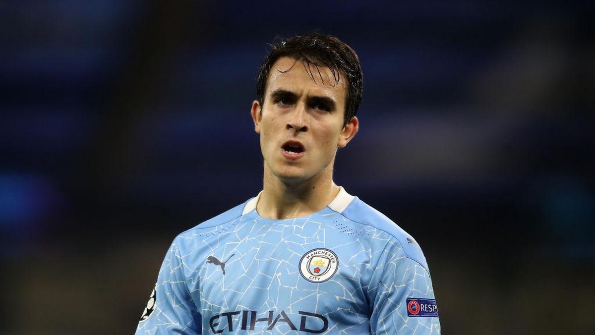 Bek Manchester City, Eric Garcia. (Foto: (Getty Images/Pool)