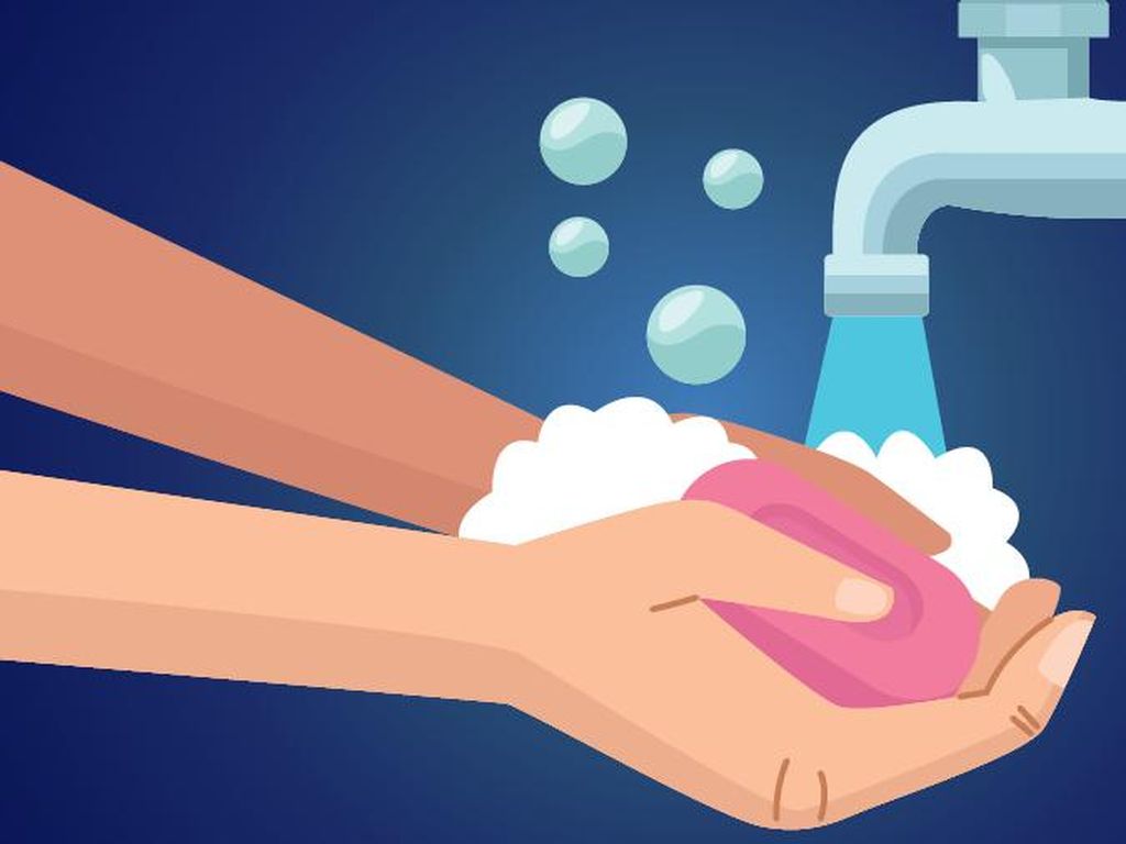 15 Oktober Hari Cuci Tangan Sedunia, PMI  Ajak Siswa Mencuci Tangan