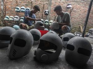 Helm Custom Jateng Ini Sukses Terbang ke AS hingga Inggris Lho