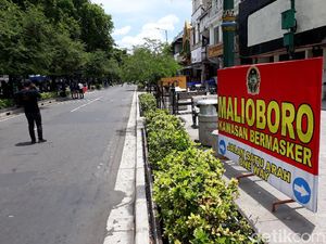 Menengok Suasana Malioboro Bebas Kendaraan Bermotor Siang Ini