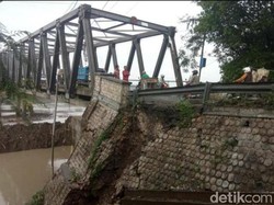 Jembatan Glendeng Bojonegoro Abrasi, Dishub Koordinasi dengan Polisi Tuban
