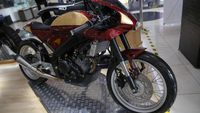 Modifikasi Yamaha XSR155 Bergaya Motor Balap Jadul