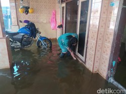 2 Desa Langganan Banjir di Sidoarjo Masih Digenangi Air Setinggi Lutut