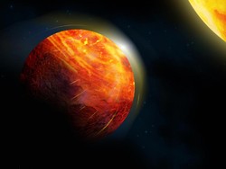 Hujannya Batu dan Lautnya Magma, di Planet Ini Bagai Kiamat Setiap Hari