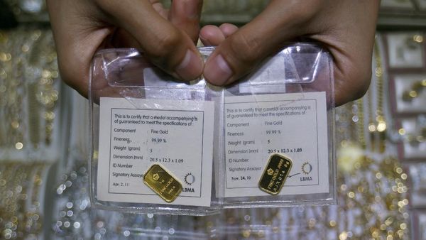 Harga Emas Antam Tembus Rp 1.004.000/Gram