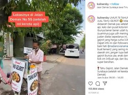 Salut! Nenek 78 Tahun Ini Masih Semangat Jualan Tahu Gejrot