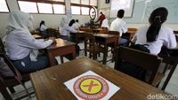 Potret Pembelajaran Tatap Muka di SMU 3 Solo