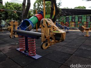 Potret RPTRA di Ibu Kota yang Mati Suri Imbas Pandemi Corona