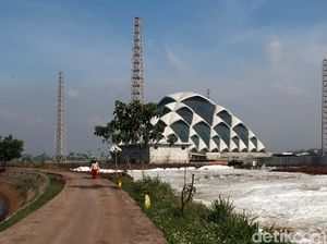 Progres Pembangunan Masjid Apung Al-Jabbar Bandung