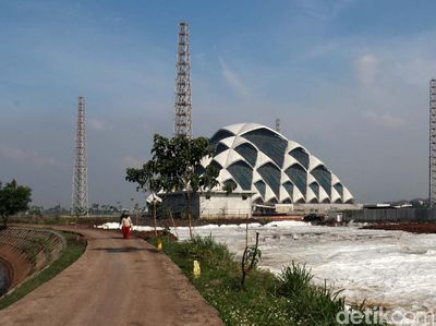 Progres Pembangunan Masjid Apung Al-Jabbar Bandung