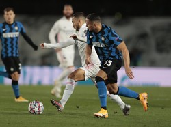 Seru! Real Madrid Unggul 2-1 dari Inter di Babak Pertama