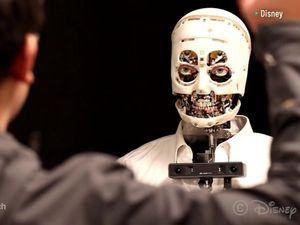 Disney Buat Robot dengan Tatapan Mata Seperti Manusia