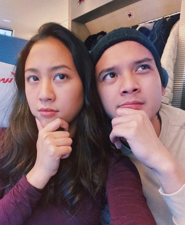 Sherina Munaf dan Baskara Mahendra/instagram.com/sherinasinna/ Sherina Munaf dan Baskara Mahendra