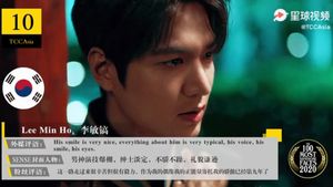 Foto: Deretan Pria Asia Paling Tampan Versi TCC, Lee Min Ho di Urutan 10