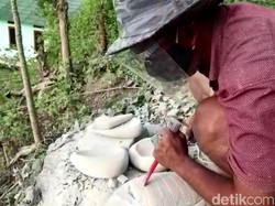Keren! Cobek Karya Pria Sukabumi Ini Dilirik Pasar Luar Negeri