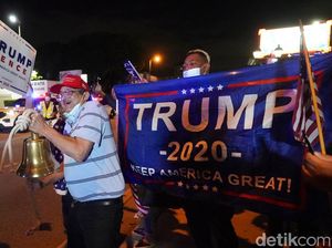 Tolak Kekalahan, Pendukung Trump Demo Serukan Ini Belum Berakhir
