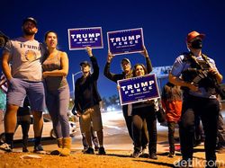 Aksi Pendukung Trump Protes Perhitungan Suara