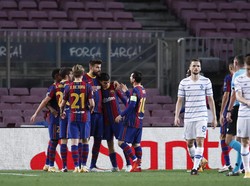 Barcelona Vs Dynamo Kiev: Messi & Pique Menangkan Barca