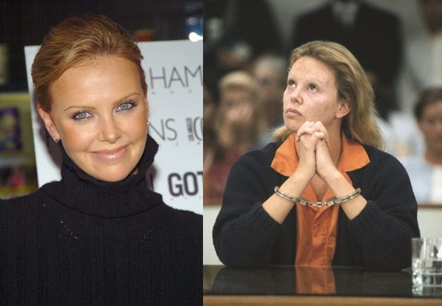 Berkat tangan sang MUA, wajah cantik Charlize Theron berubah menjadi seorang yang lebih berantakan dan terlihat lebih tua.