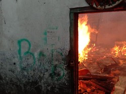4 Kontrakan dan 1 Rumah Hangus Terbakar di Bandung