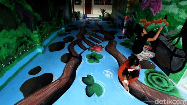 Kreativitas Mural Siswa SMP di Solo Ini Keren Banget