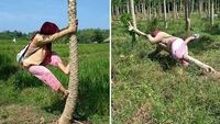 10 Momen Apes Emak-emak yang Lucunya Kelewatan, Mau Ketawa Takut Dikutuk