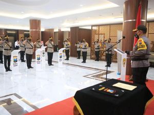 Lima  Kapolres di Jatim Resmi Berganti Lima  Kapolres di Jatim Resmi Berganti