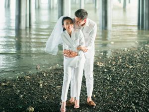 Cerita Pasangan Foto Prewedding di Kolong Jembatan Hasilnya ala Drakor