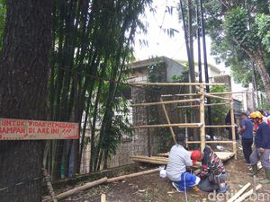 Dirikan Pos Pemantau, RPL Lembang Jengah Banyak Tumpukan Sampah di Jalan