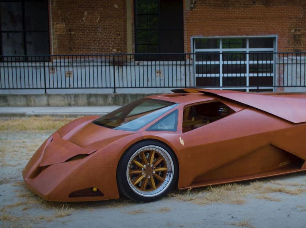 Supercar Ini 90 Persen Terbuat dari Kayu Supercar Ini 90 Persen Terbuat dari Kayu