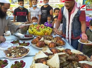 Bikin Haru, Pria Indonesia Ini Traktir Anak Yatim Gaza Makan Enak