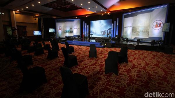 Begini Persiapan di Lokasi Jelang Debat Perdana Pilkada Solo
